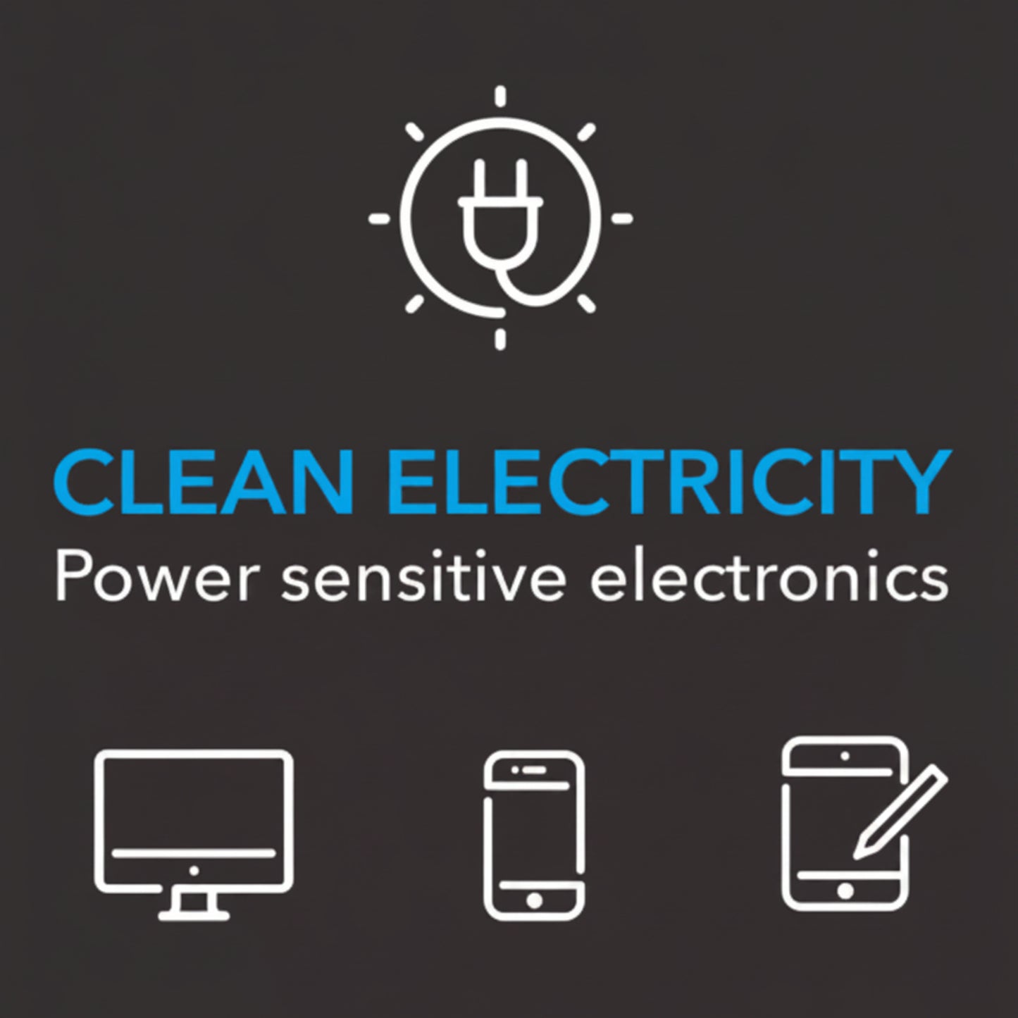 500-Watt Quiet Portable Power Station with Push Button Start Battery Generator for Outdoors, Home, and Solar Charging