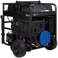28,000/20,000-Watt Remote Electric Start Gas Powered Portable Generator with Low THD, 50A Outlet, and CO Sensor