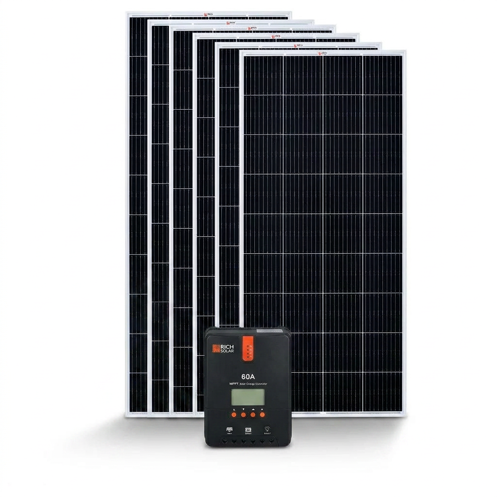 1200 Watt Solar Kit — Studio Shot