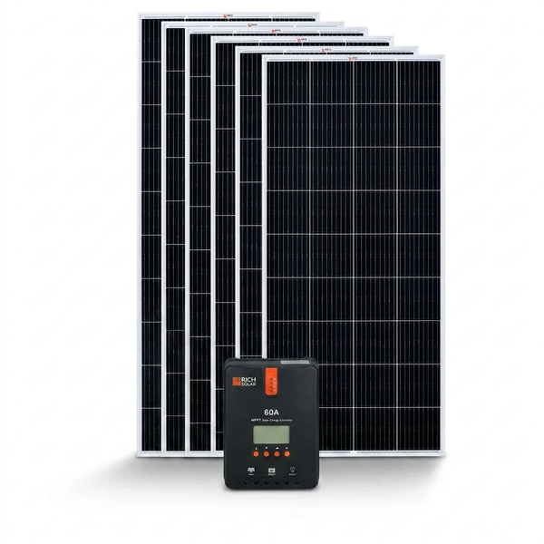 1200 Watt Solar Kit — Studio Shot